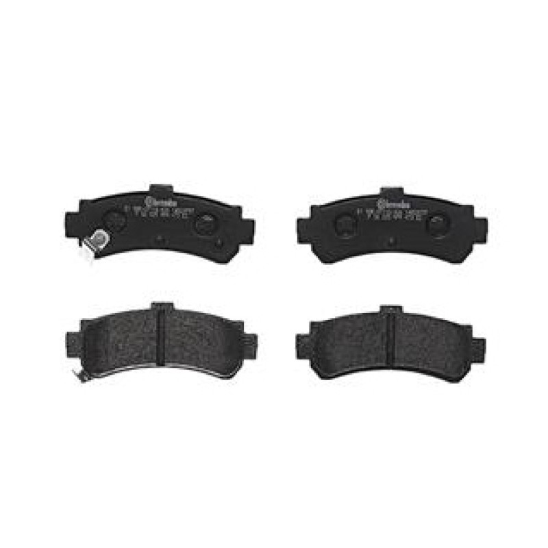 Remblokkenset Achteras Brembo premium
