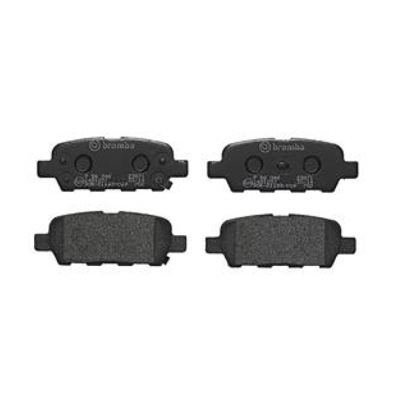 Remblokkenset Achteras Brembo premium