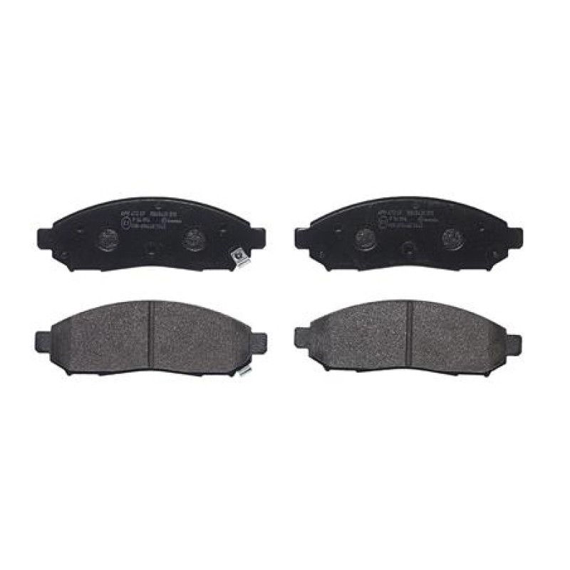 Remblokkenset Vooras Brembo premium