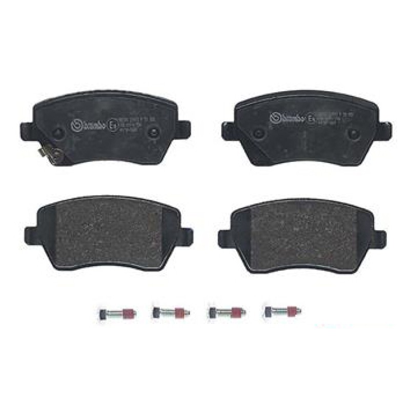 Remblokkenset Vooras Brembo premium