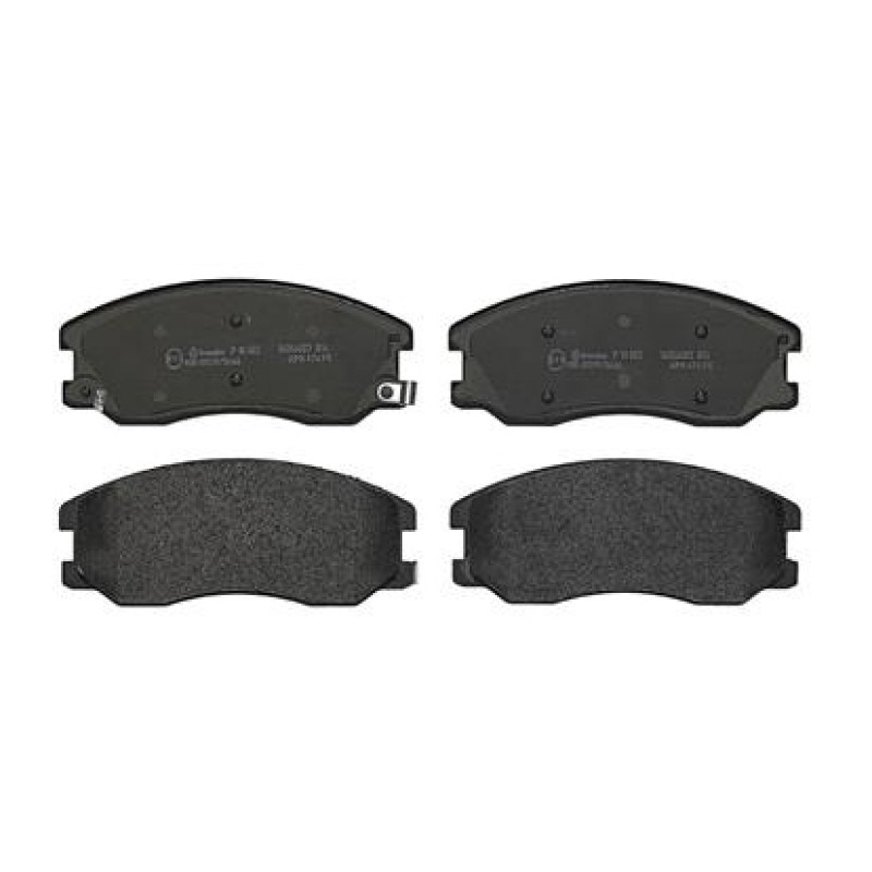 Remblokkenset Vooras Brembo premium