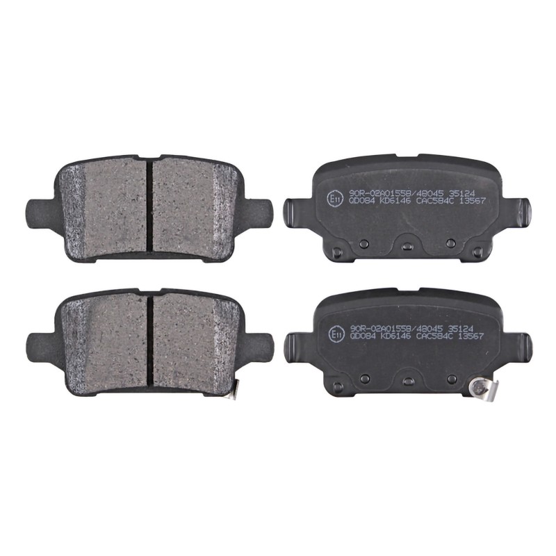 Remblokkenset Achteras standaard kwaliteit