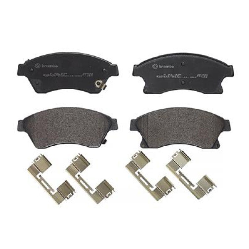 Remblokkenset Vooras Brembo premium
