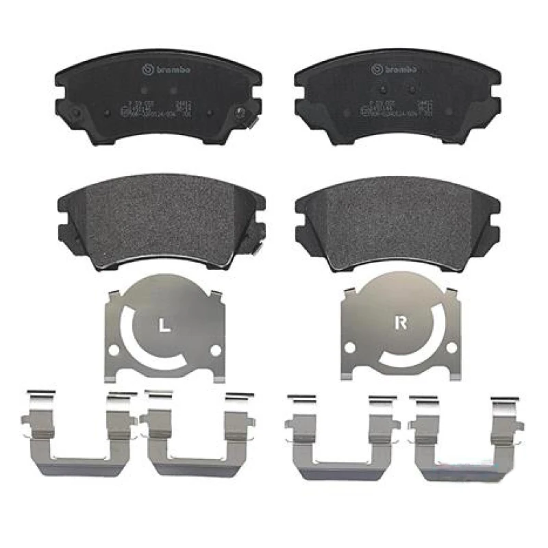 Remblokkenset Vooras Brembo premium