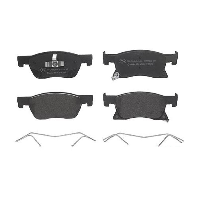 Remblokkenset Vooras Brembo premium