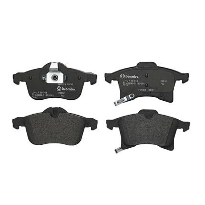 Remblokkenset Vooras Brembo premium