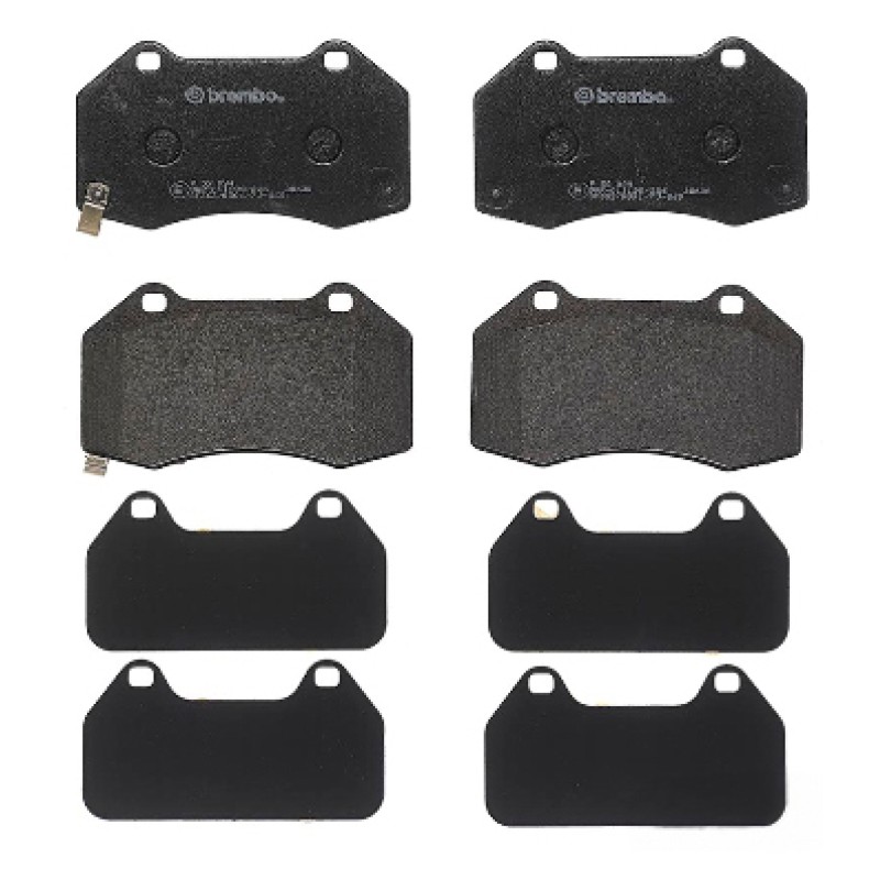 Remblokkenset Vooras Brembo premium