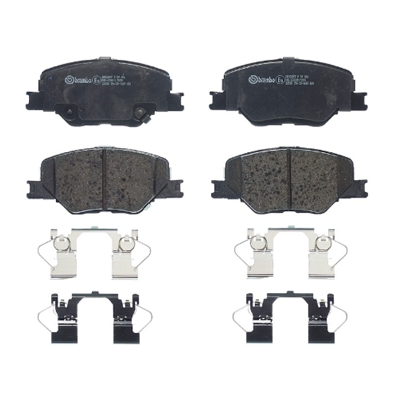 Remblokkenset Vooras Brembo premium