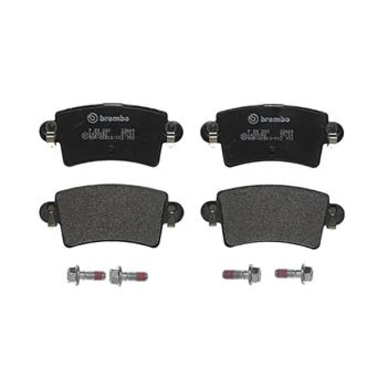 Remblokkenset Achteras Brembo premium