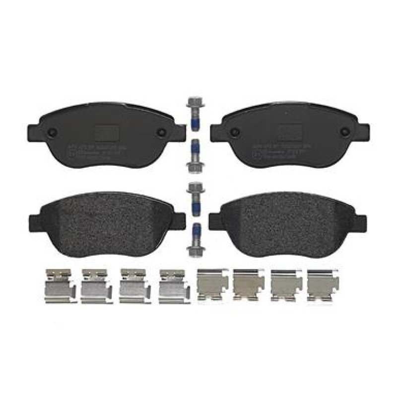 Remblokkenset Vooras Brembo premium