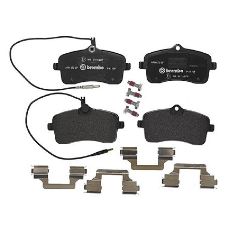 Remblokkenset Vooras Brembo premium