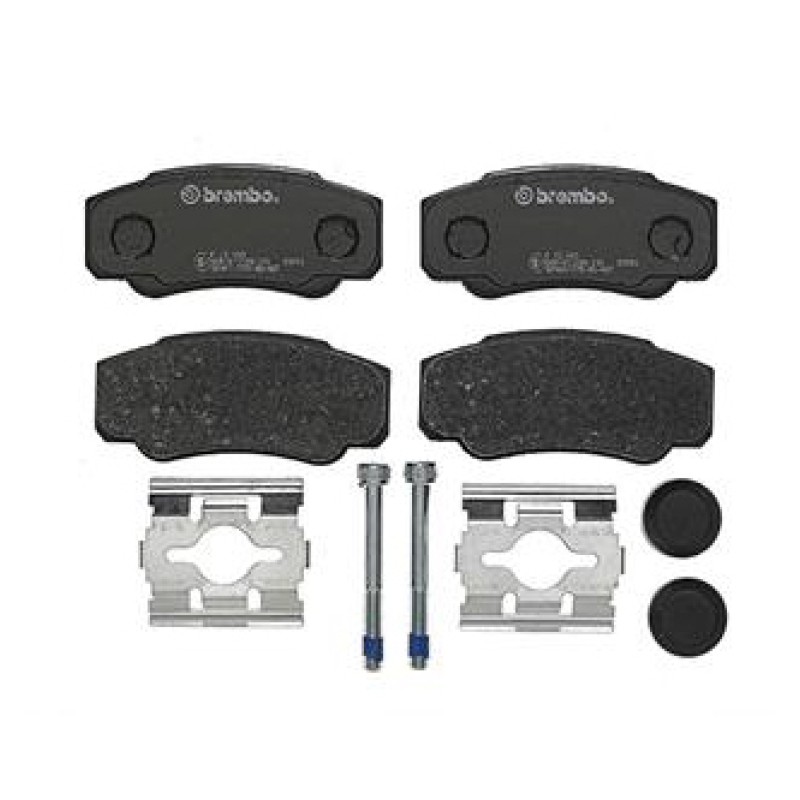 Remblokkenset Achteras Brembo premium