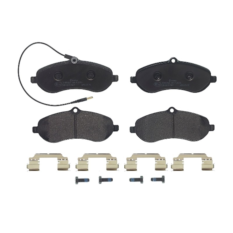 Remblokkenset Vooras Brembo premium