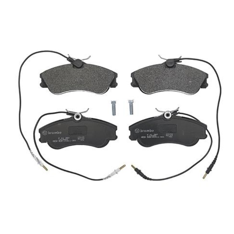 Remblokkenset Vooras Brembo premium