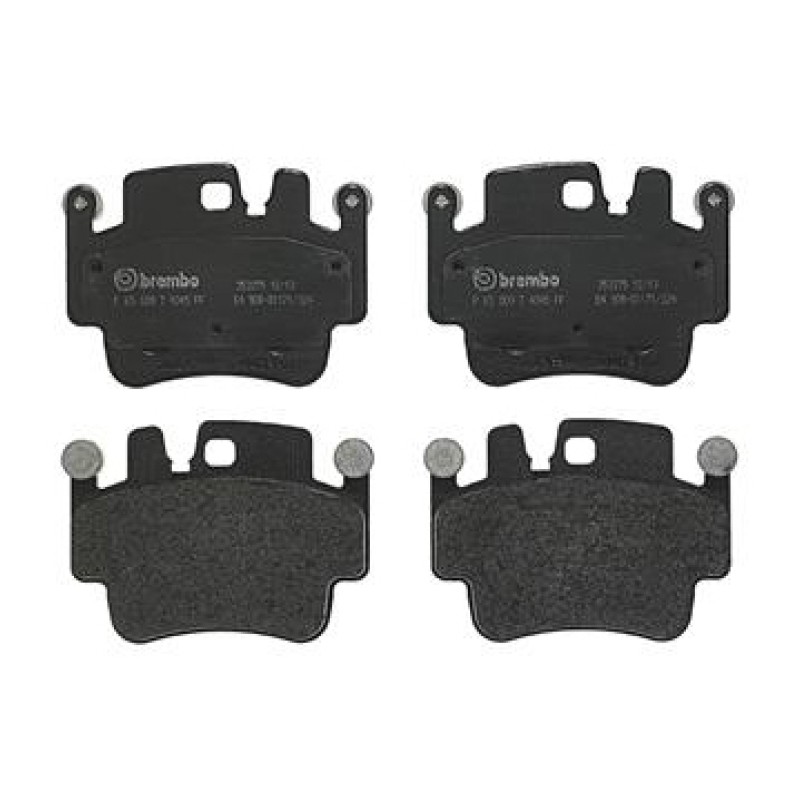 Remblokkenset Achteras Brembo premium