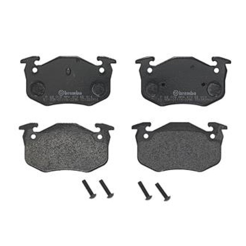 Remblokkenset Achteras Brembo premium
