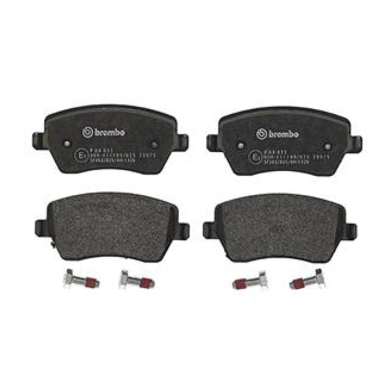 Remblokkenset Vooras Brembo premium