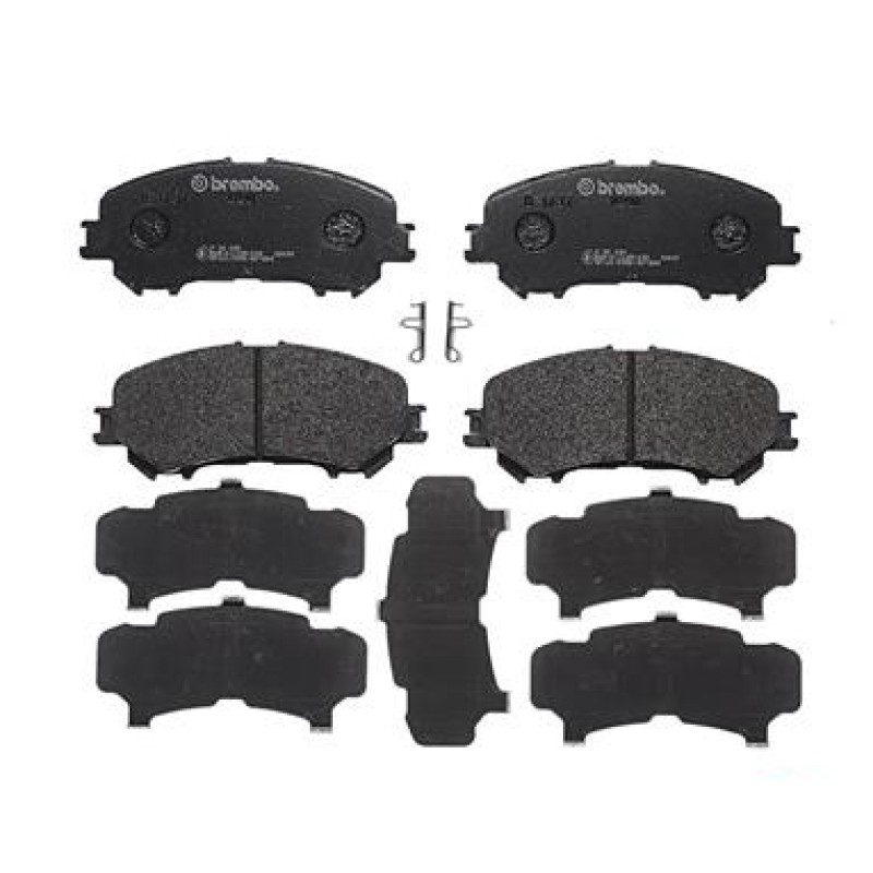 Remblokkenset Vooras Brembo premium