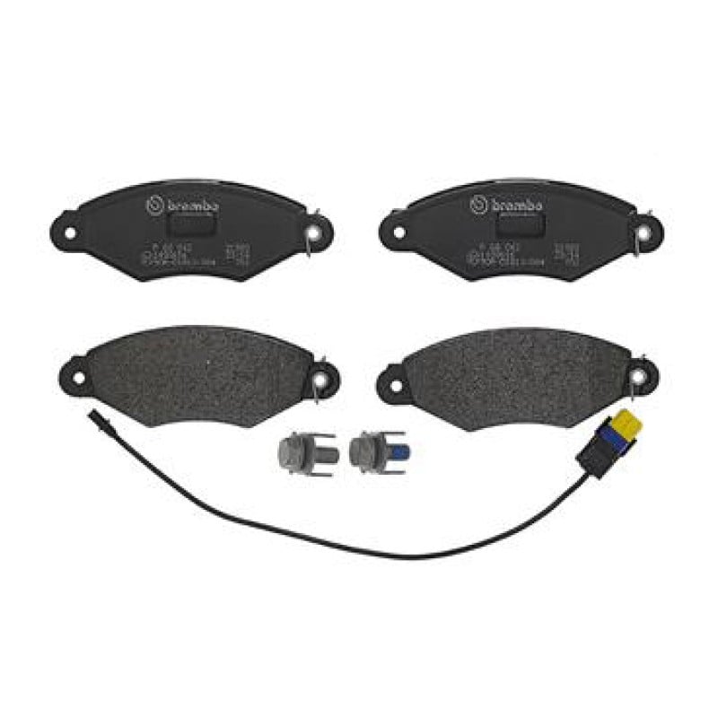 Remblokkenset Vooras Brembo premium