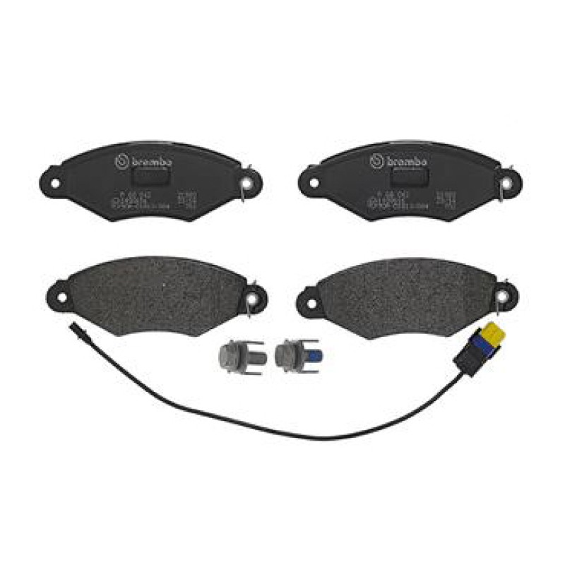 Remblokkenset Vooras Brembo premium