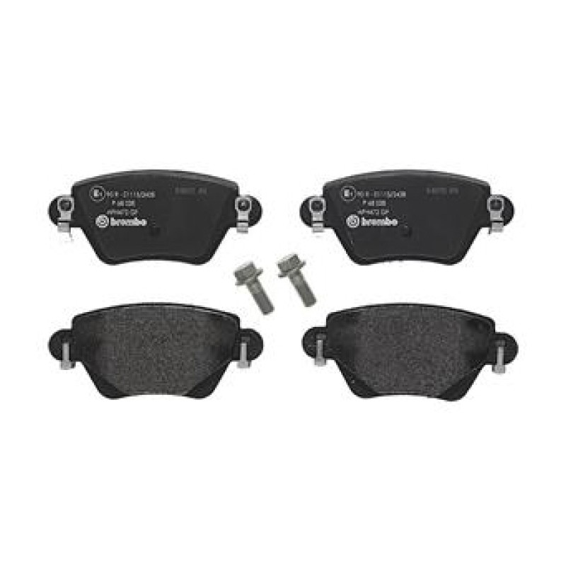 Remblokkenset Achteras Brembo premium