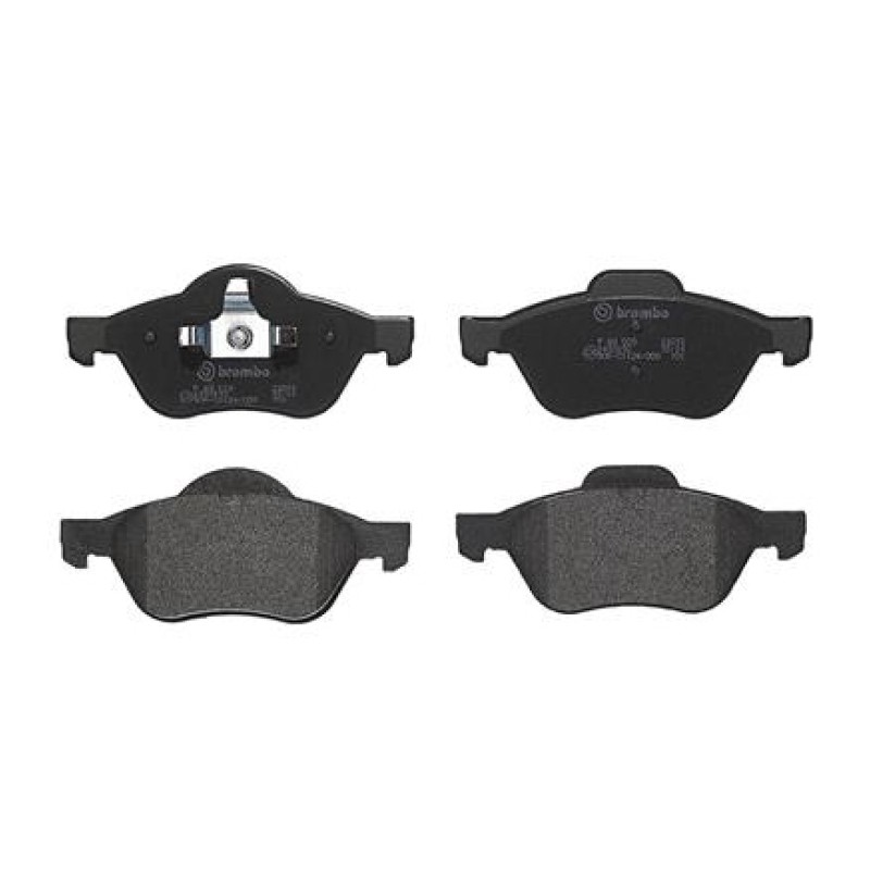 Remblokkenset Vooras Brembo premium