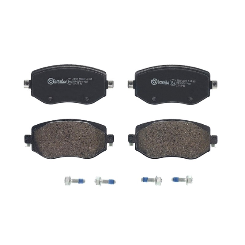 Remblokkenset Vooras Brembo premium