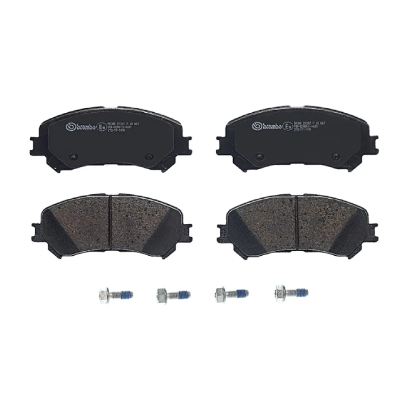 Remblokkenset Vooras Brembo premium