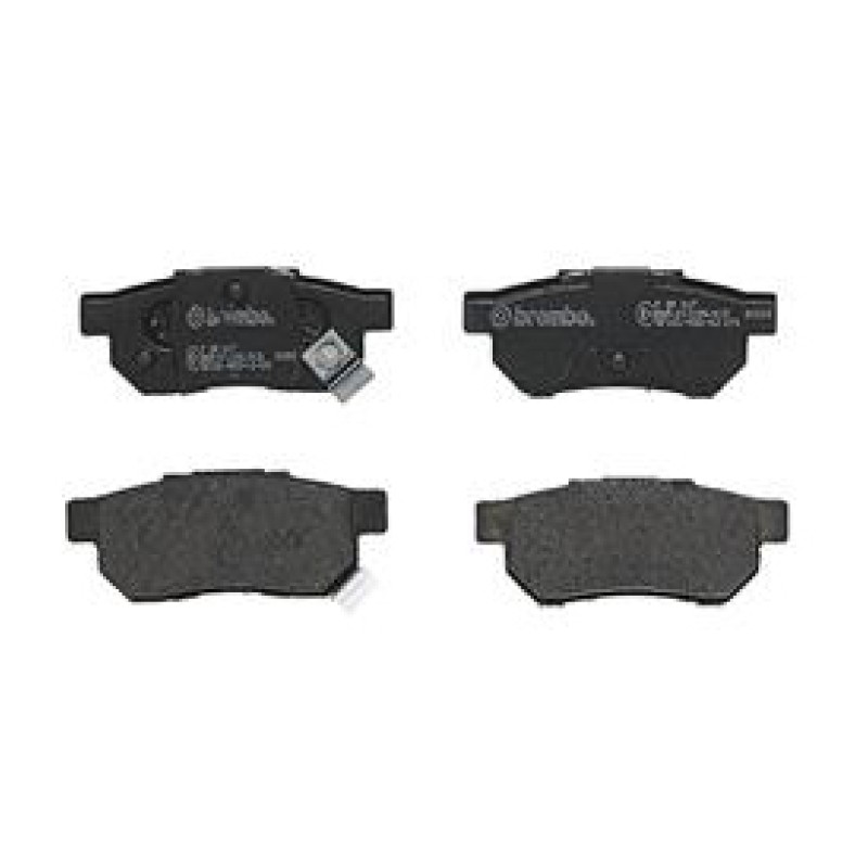 Remblokkenset Achteras Brembo premium