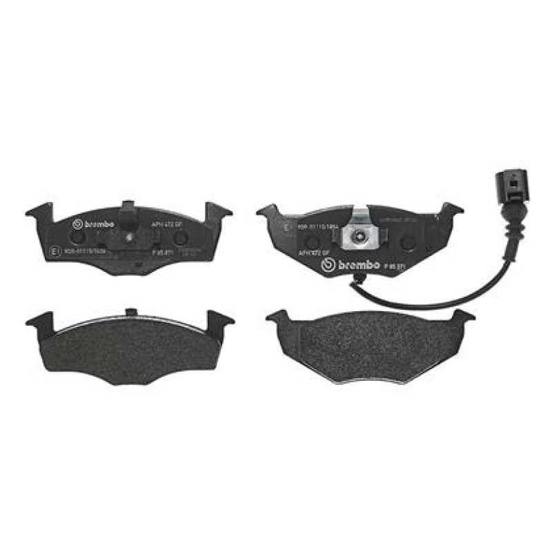 Remblokkenset Vooras Brembo premium
