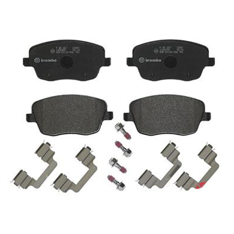 Remblokkenset Vooras Brembo premium