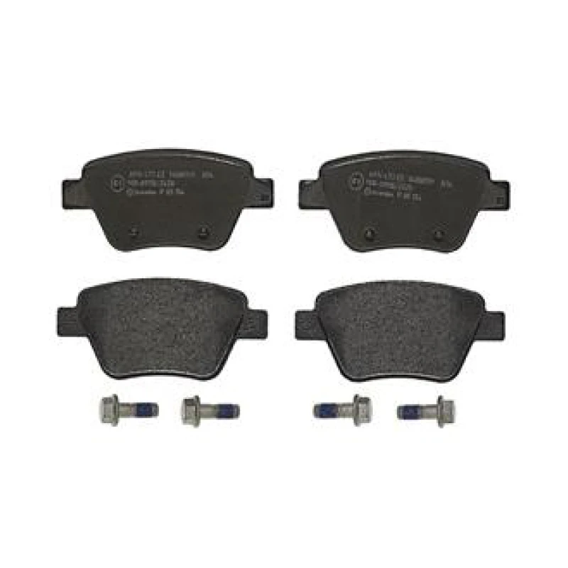 Remblokkenset Achteras Brembo premium