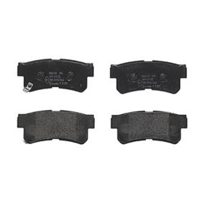 Remblokkenset Achteras Brembo premium