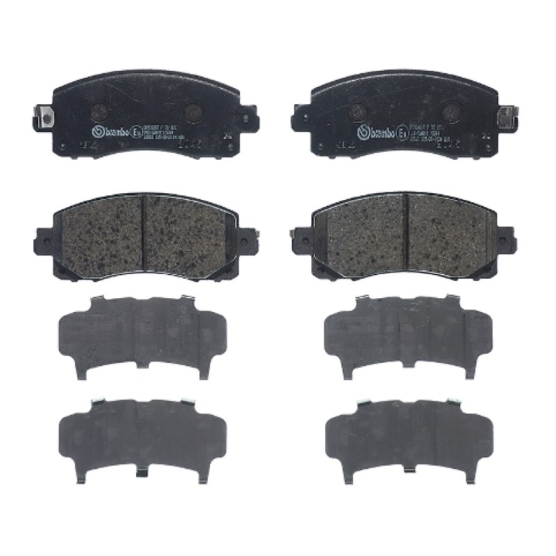 Remblokkenset Vooras Brembo premium
