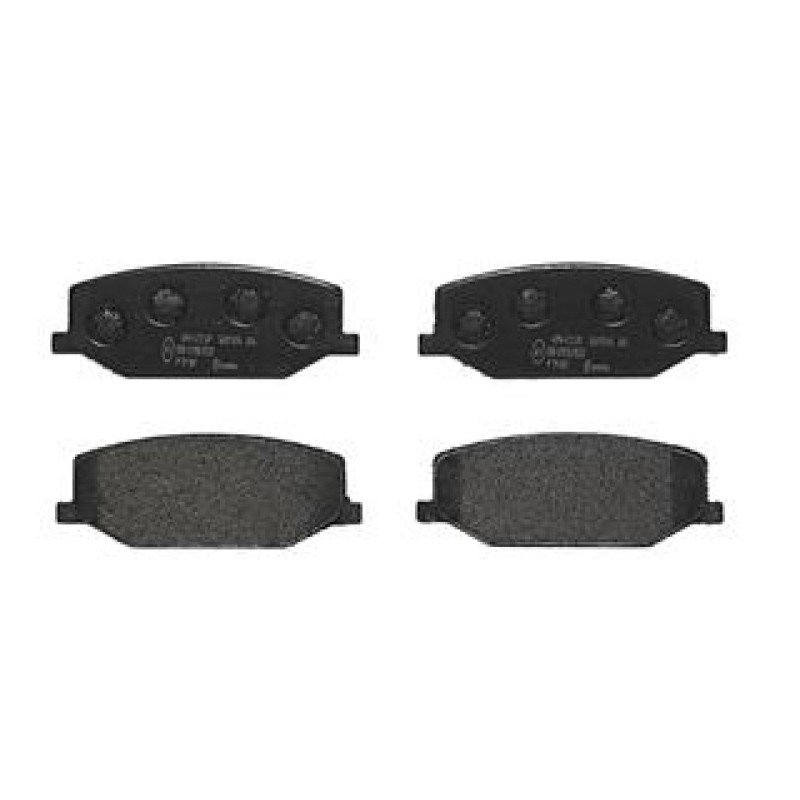 Remblokkenset Vooras Brembo premium