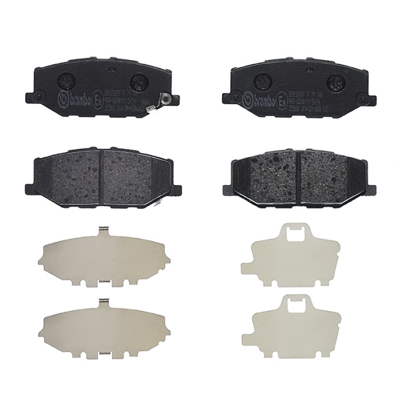 Remblokkenset Vooras Brembo premium