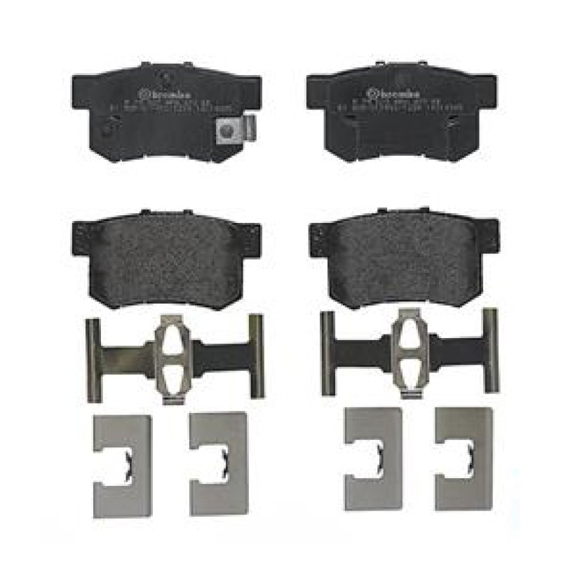 Remblokkenset Achteras Brembo premium