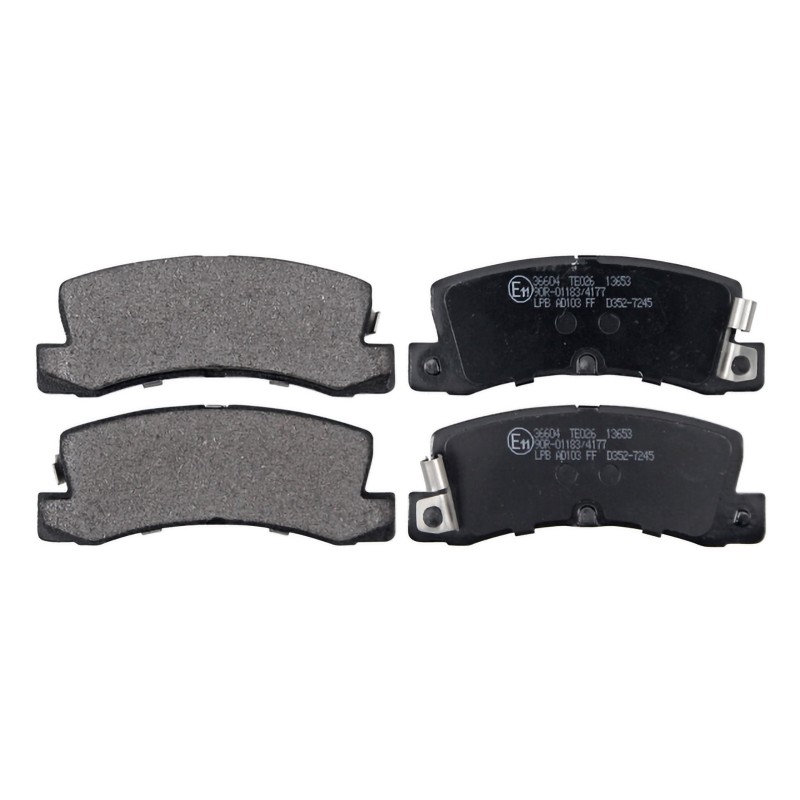 Remblokkenset Achteras standaard kwaliteit