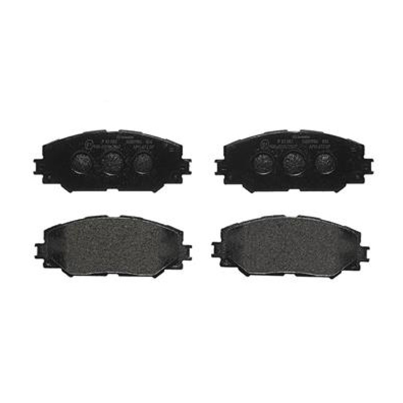 Remblokkenset Vooras Brembo premium