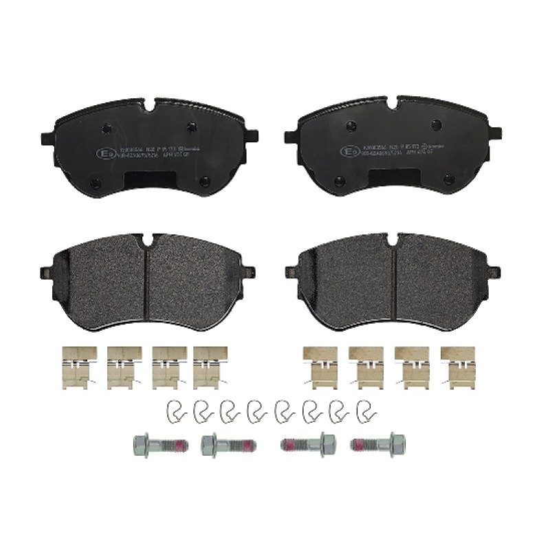 Remblokkenset Vooras Brembo premium
