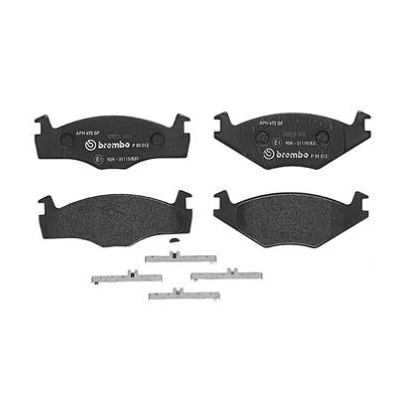 Remblokkenset Vooras Brembo premium