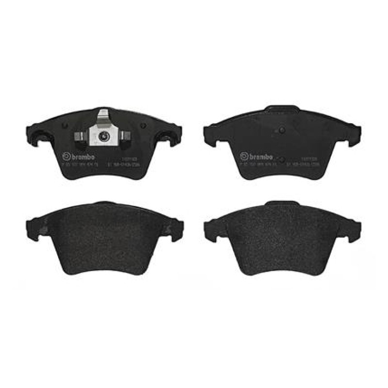 Remblokkenset Vooras Brembo premium
