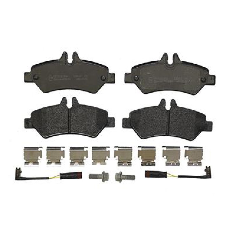 Remblokkenset Achteras Brembo premium