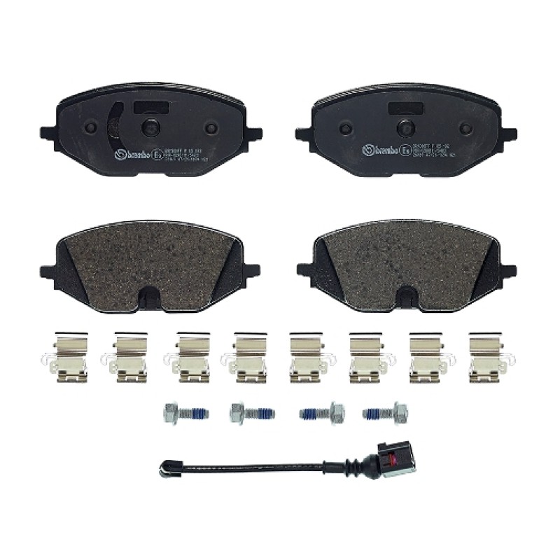 Remblokkenset Vooras Brembo premium