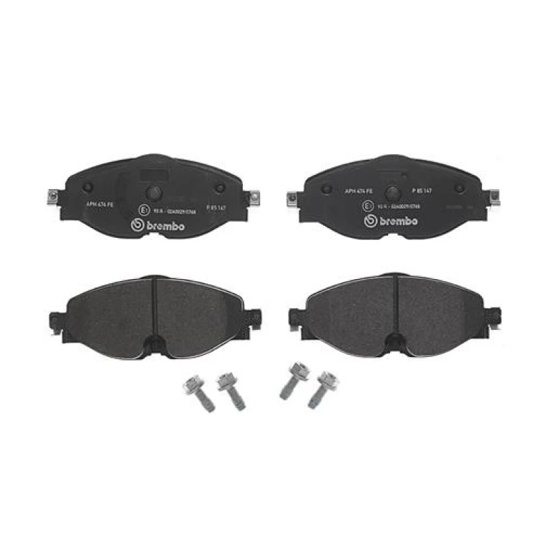 Remblokkenset Vooras Brembo premium
