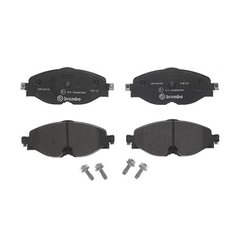 Remblokkenset Vooras Brembo premium