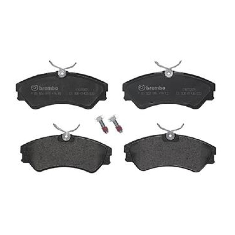 Remblokkenset Vooras Brembo premium