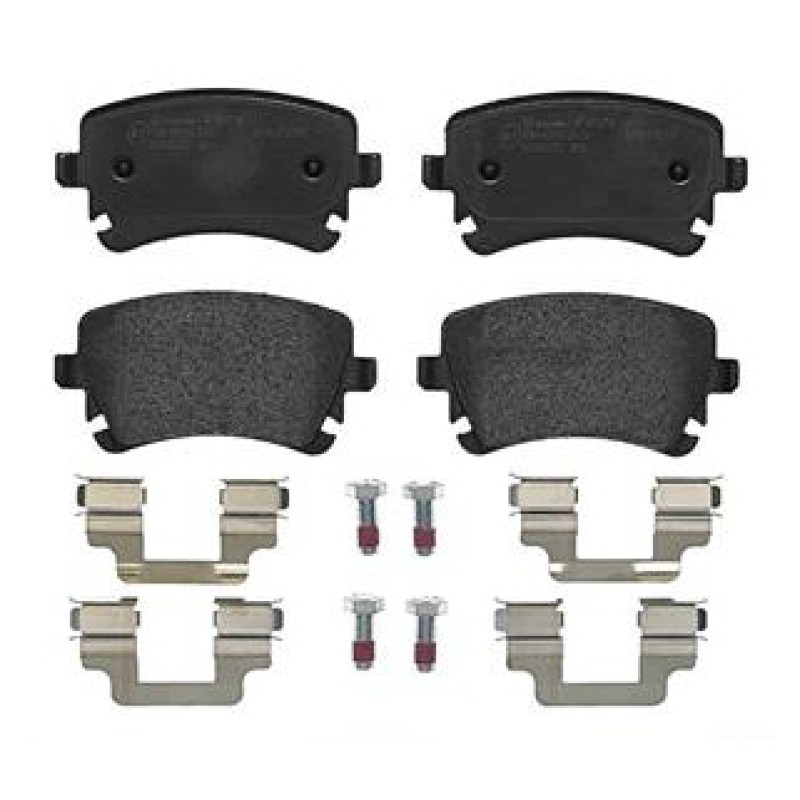Remblokkenset Achteras Brembo premium