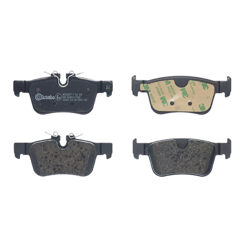 Remblokkenset Achteras Brembo premium