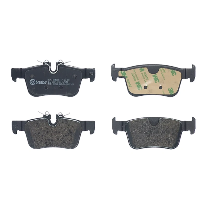 Remblokkenset Achteras Brembo premium